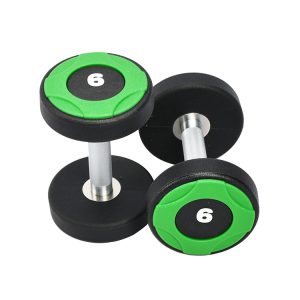 Urethane CPU Dumbbells For Gym Equipment Suppliers LOGO Customize