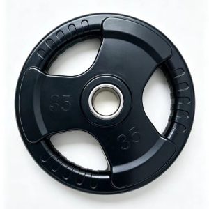 3 Hole Rubber Weight Plates For Wholesale & Commercial Gym