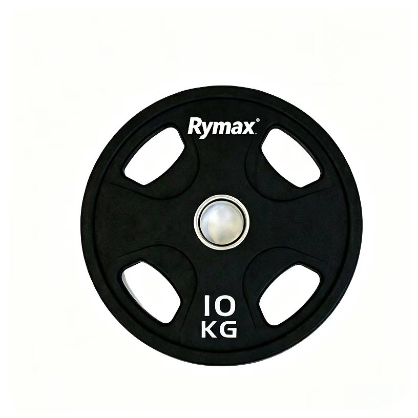 4 Hole Urethane CPU Weight Plates-OEM/ODM Custom Barbell Plates