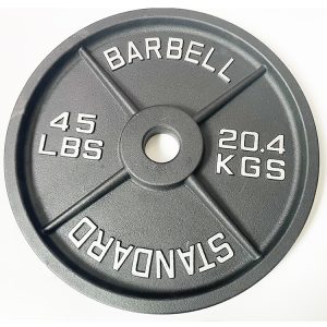Olympic Standard Cast Iron Painted Weight Plates For Commercial Gym
