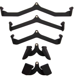 LAT Pulldown Attachments, Pull Down Bar with Ergonomic Handle, Cable Machine Attachments for More Effective